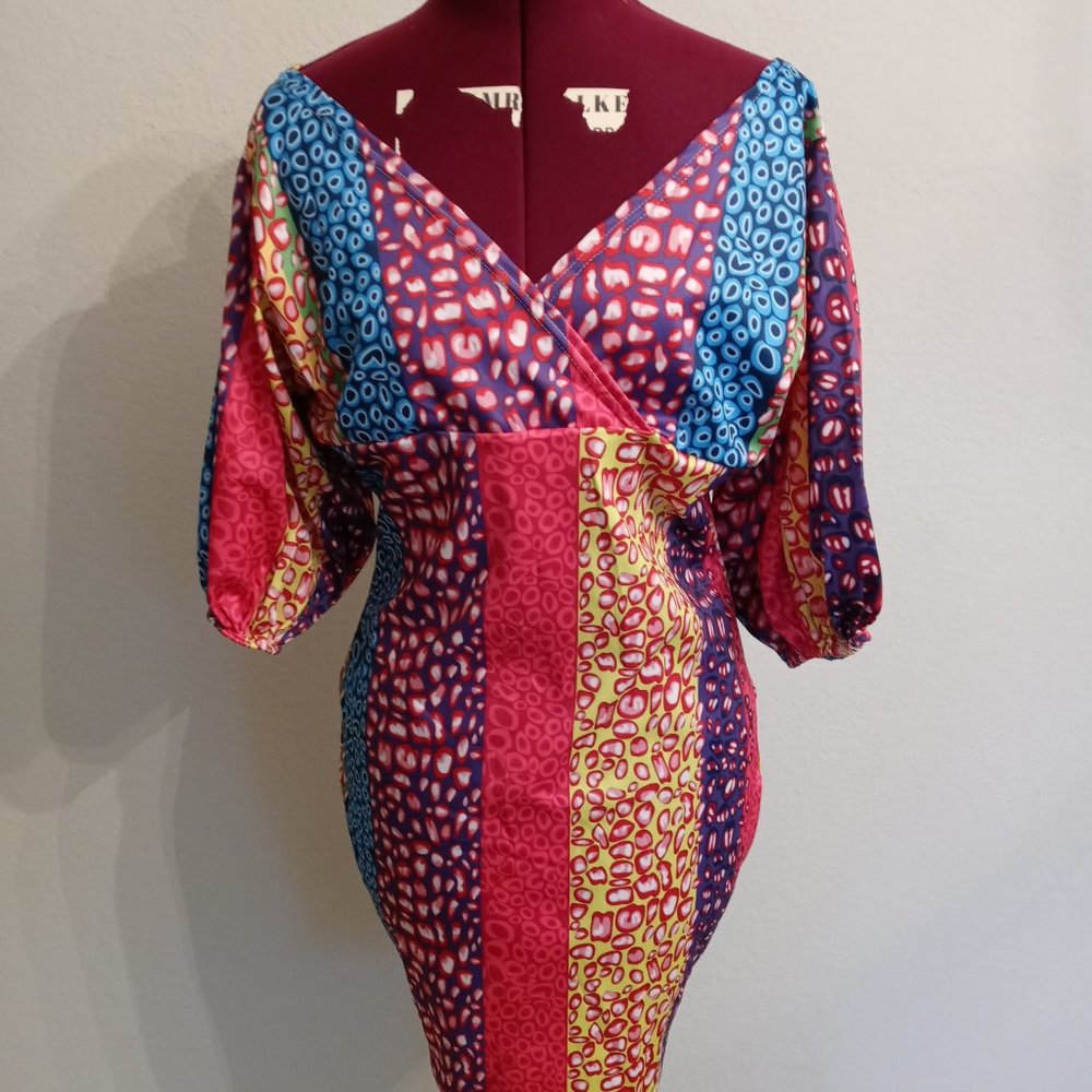 V Neck Dress